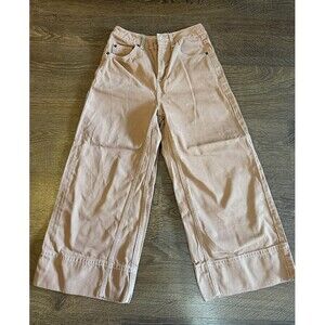 Women's High Waisted Topshop 3/4 Baggy Pants - Size 26
